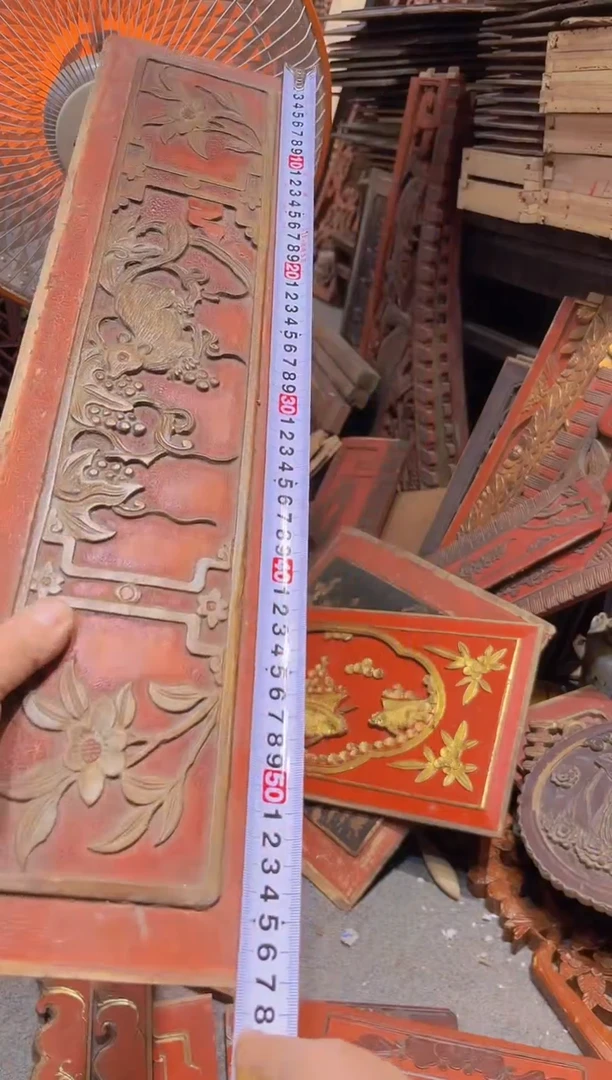 【闪购商品】香榧木老木雕老物件花板