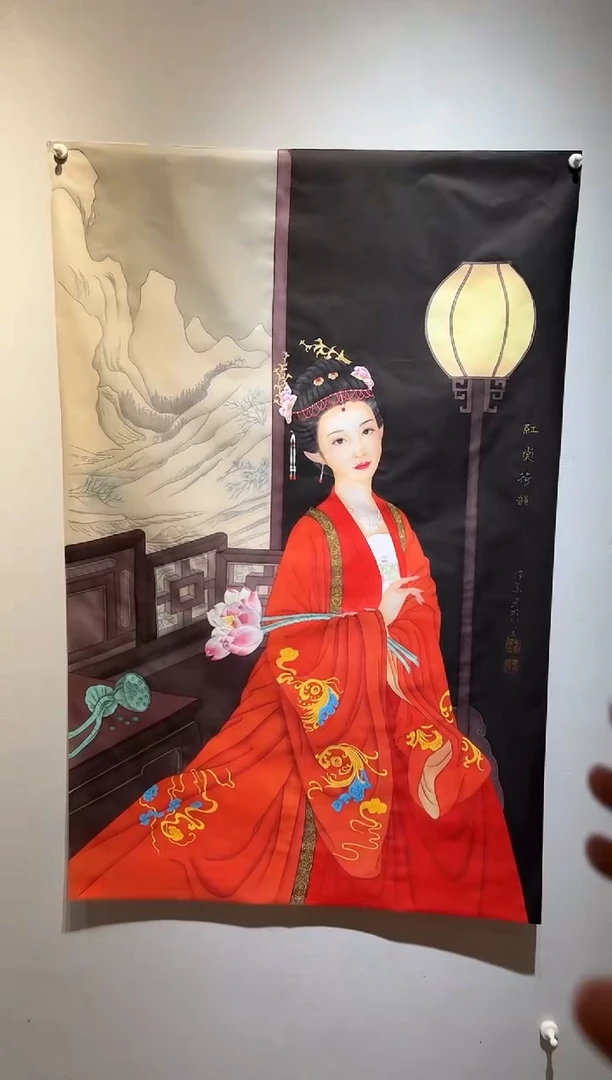 国画国画RW-1300840-张跃华央创美术馆精品定制备案作品