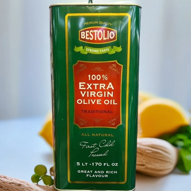 土耳其原装进口百斯特蕾特级初榨橄榄油 5升(新疆包邮)