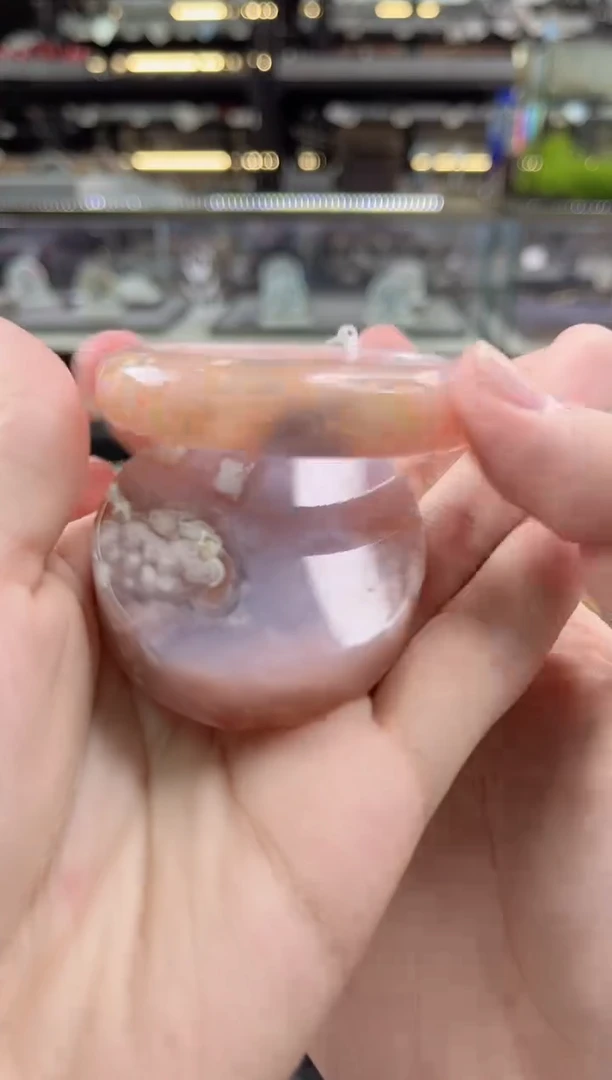 未镶嵌手镯石英质玉53圈口（赠品镯心）s9652