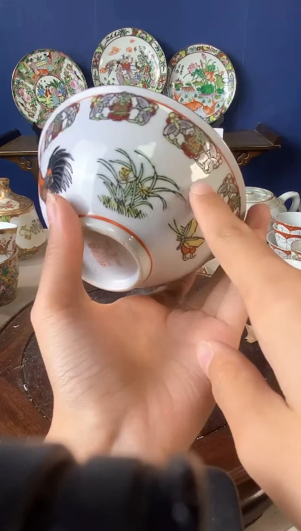 瓷片微瑕景德镇窑厂瓷摆件单件