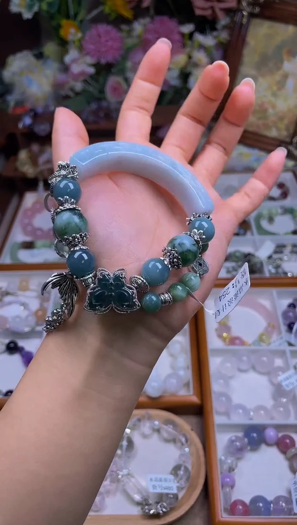 水晶手链未镶嵌254多样性发货