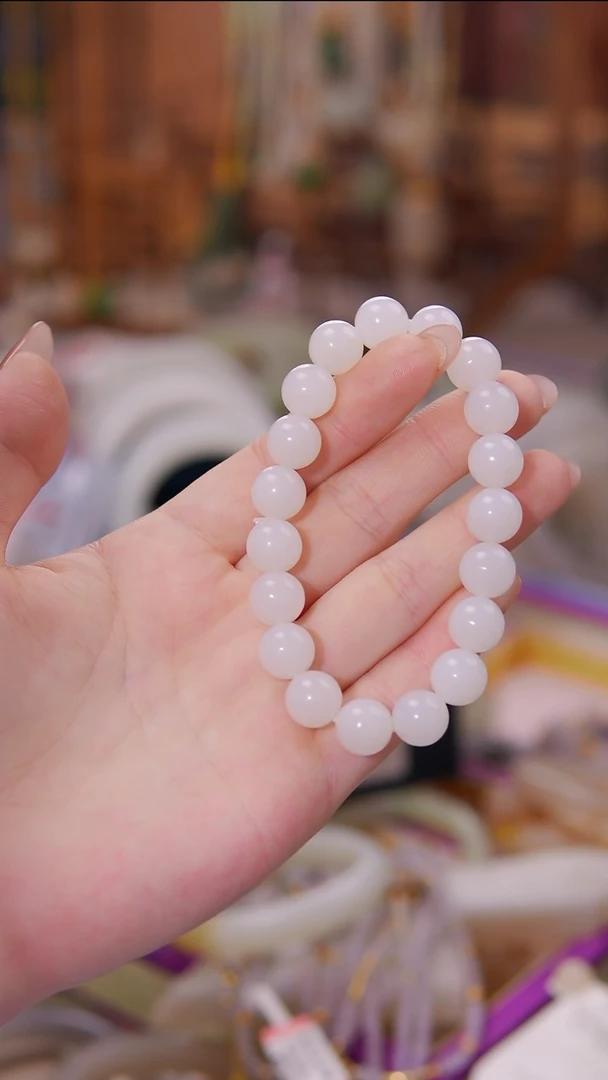 未镶嵌手串和田玉手串