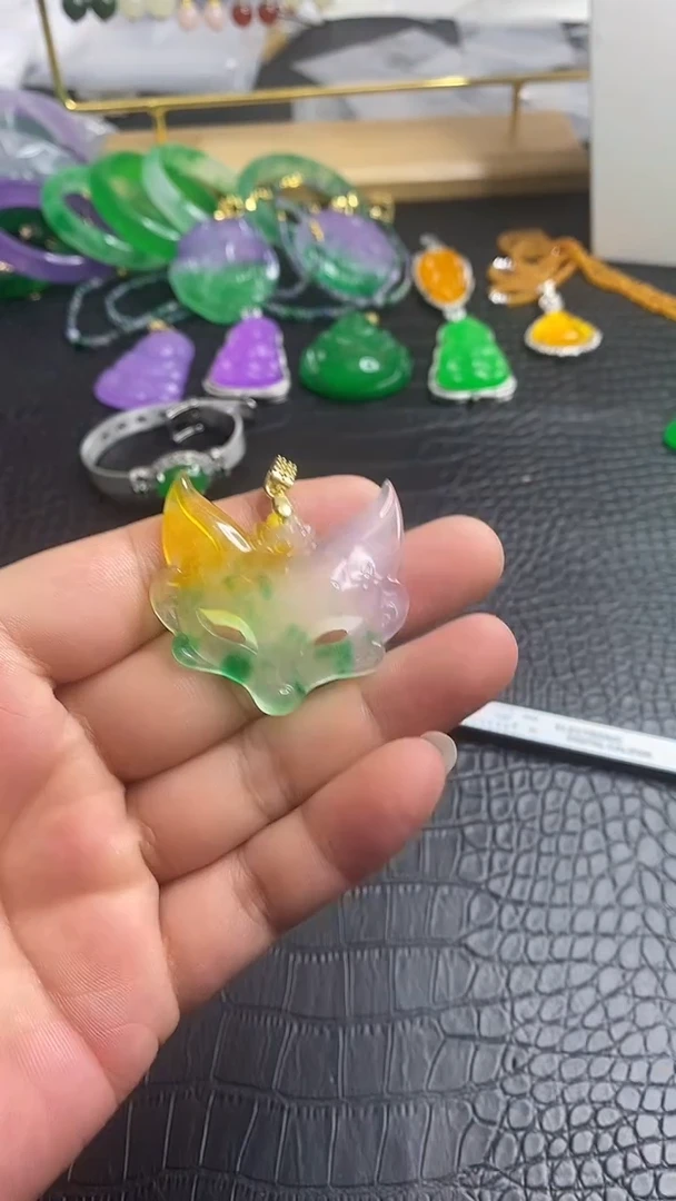 颈饰未镶嵌翡翠S009