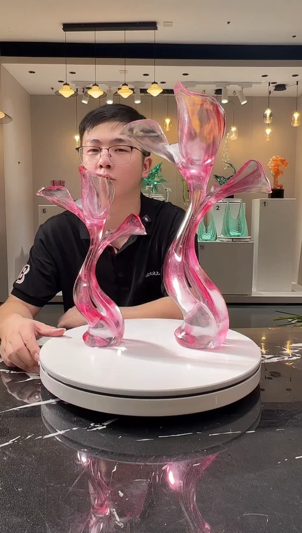摆件巴比特美学 一组三生花