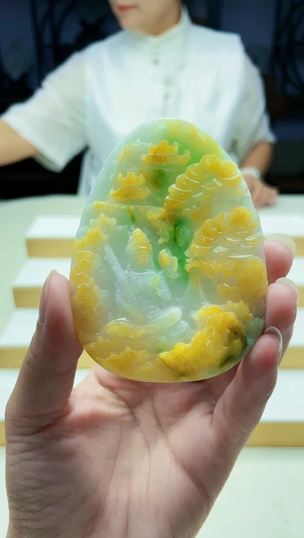 未镶嵌定制翡翠毛货09150199
