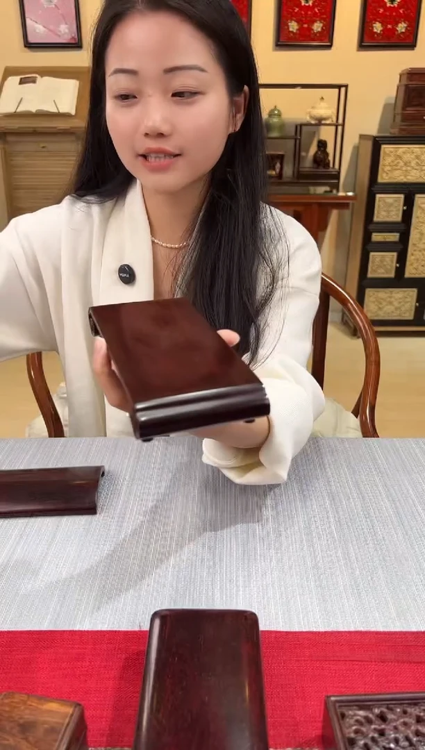 紫檀木类成套家具案上底座  一木挖  一物一拍