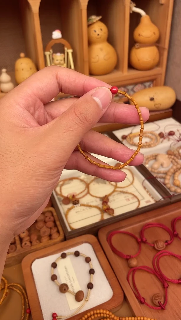 手串/手链核桃竹节手串一物一拍莎莎款