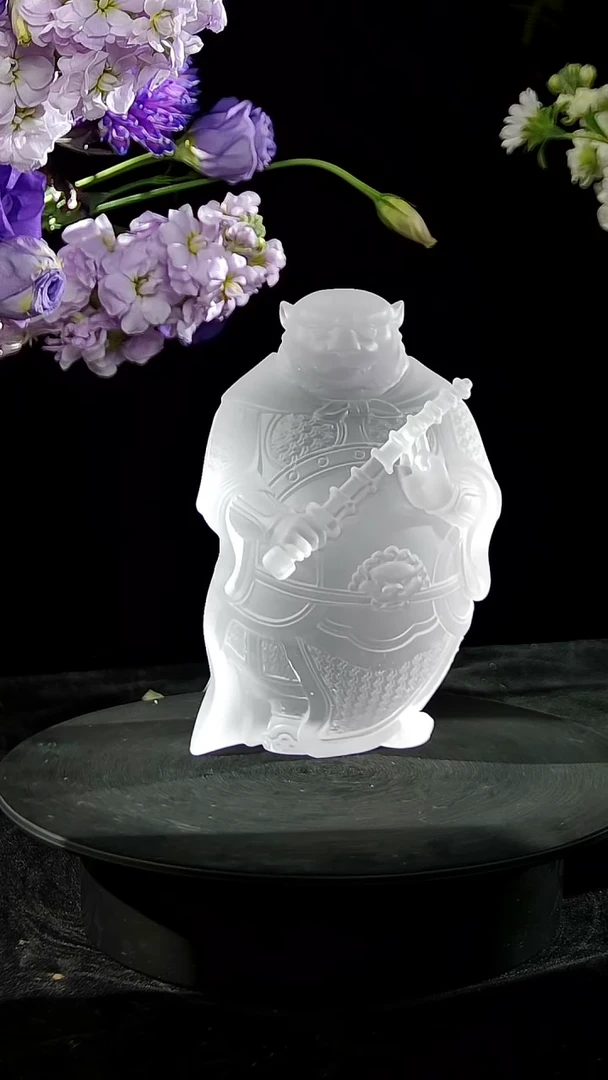 手工艺品琉璃十二生肖-虎虎生威
