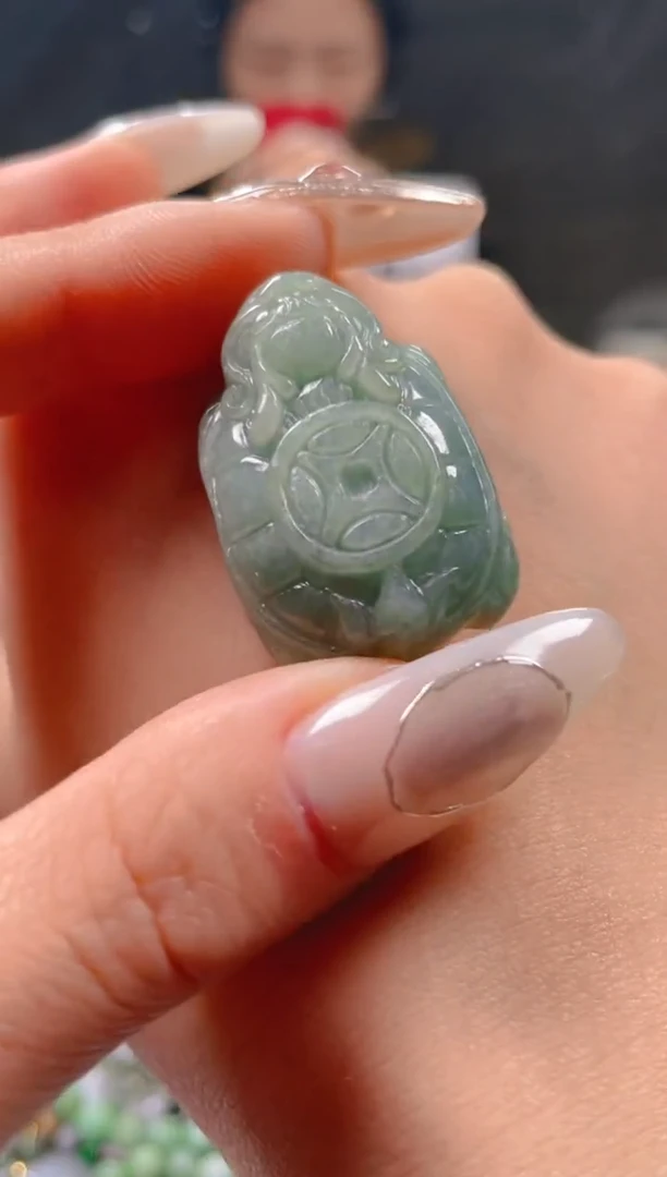 【闪购商品】翡翠颈饰未镶嵌/B/翡翠A货一图一物