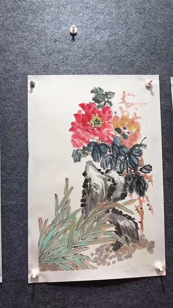 国画刘新/国画/花鸟