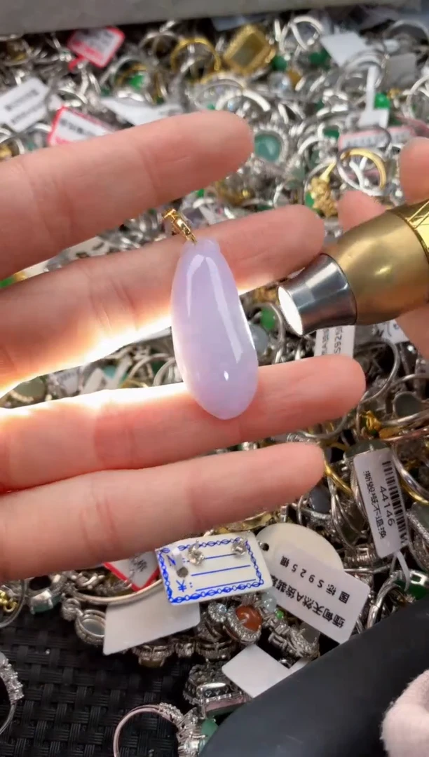 银S925镶嵌戒指翡翠888  8