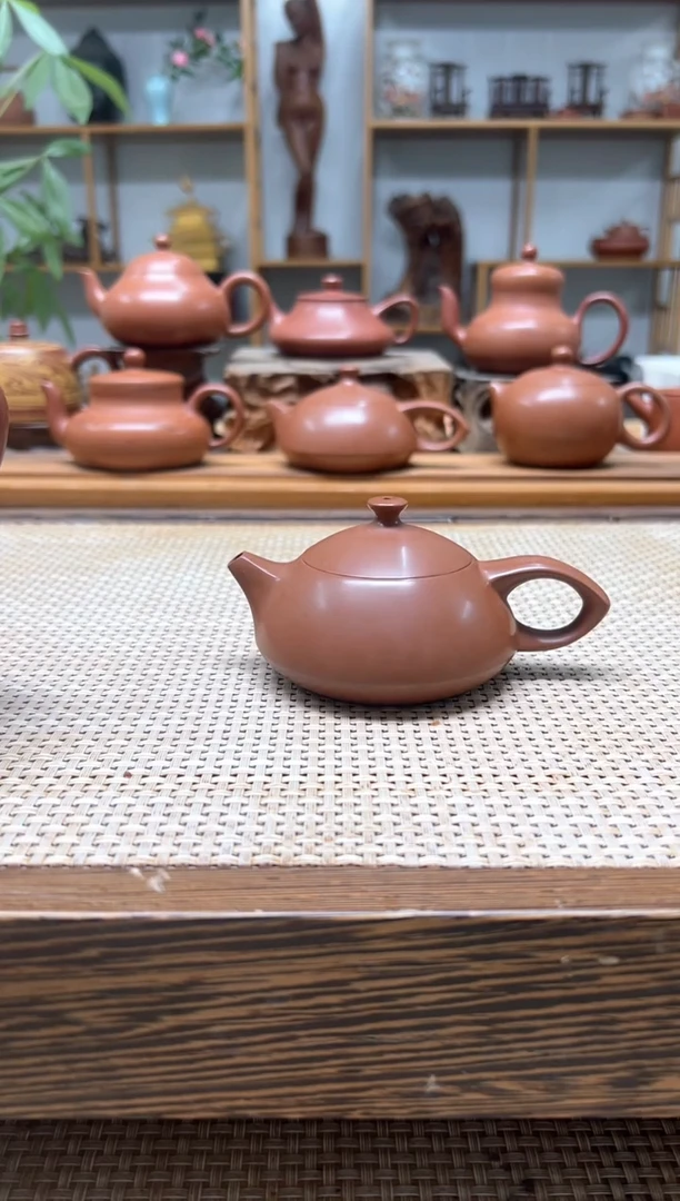 寒**影原矿朱泥全手 玉兔 110cc