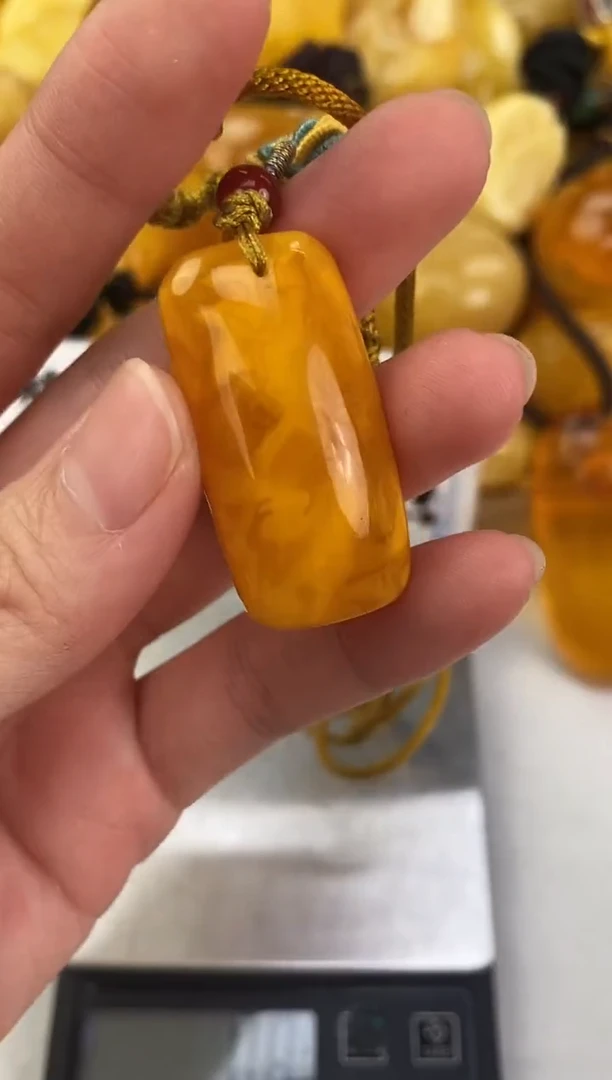 裸石琥珀未镶嵌天然蜜蜡琥珀