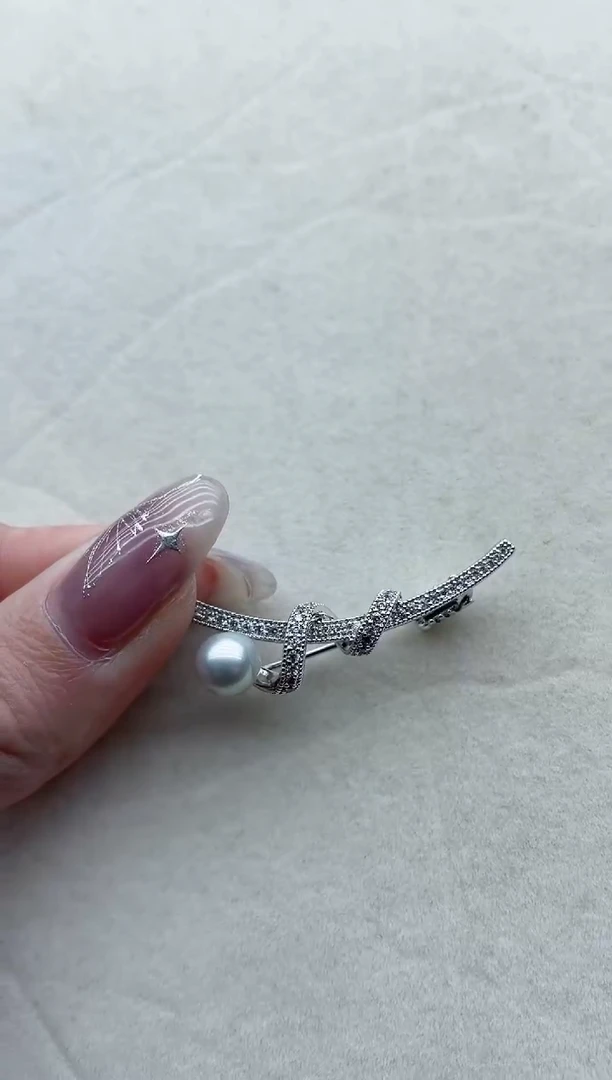 【闪购商品】海水珍珠胸针未镶嵌112