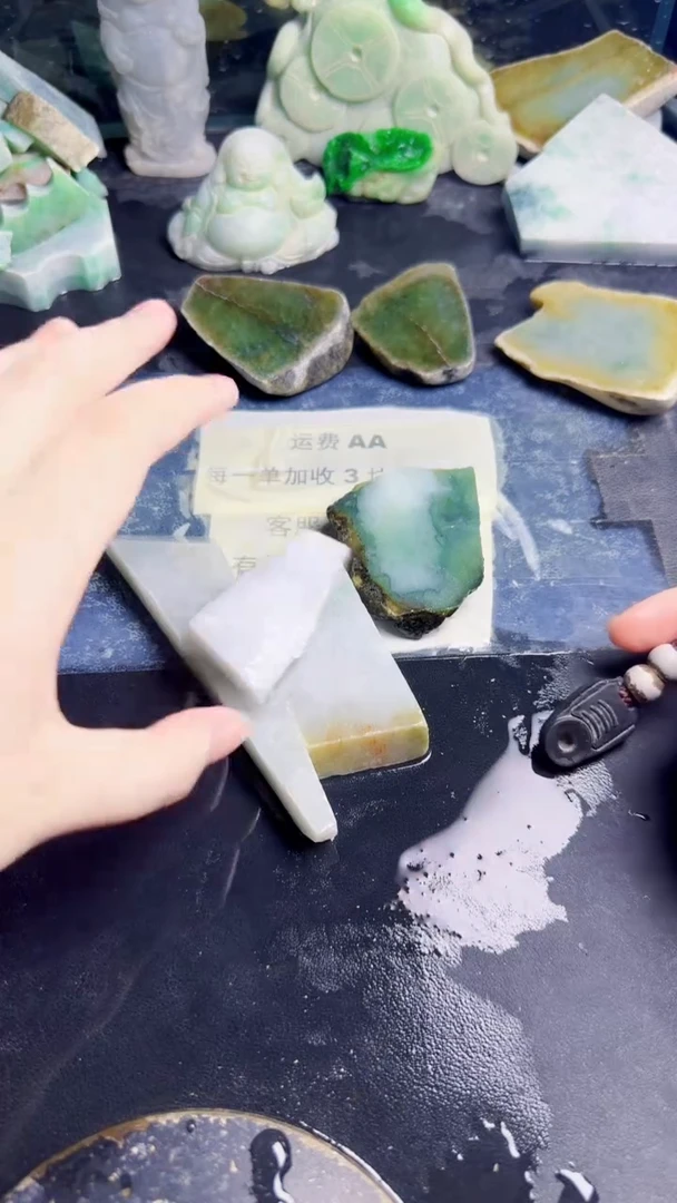未镶嵌挂件翡翠天然翡翠011