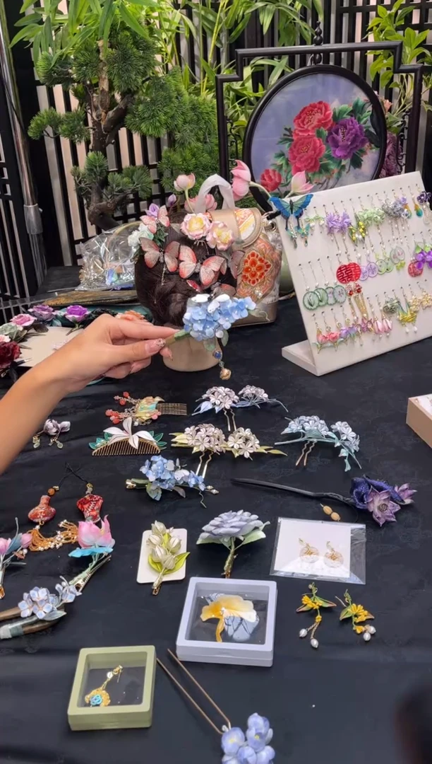 织绣榆*非遗苏绣手工饰品
