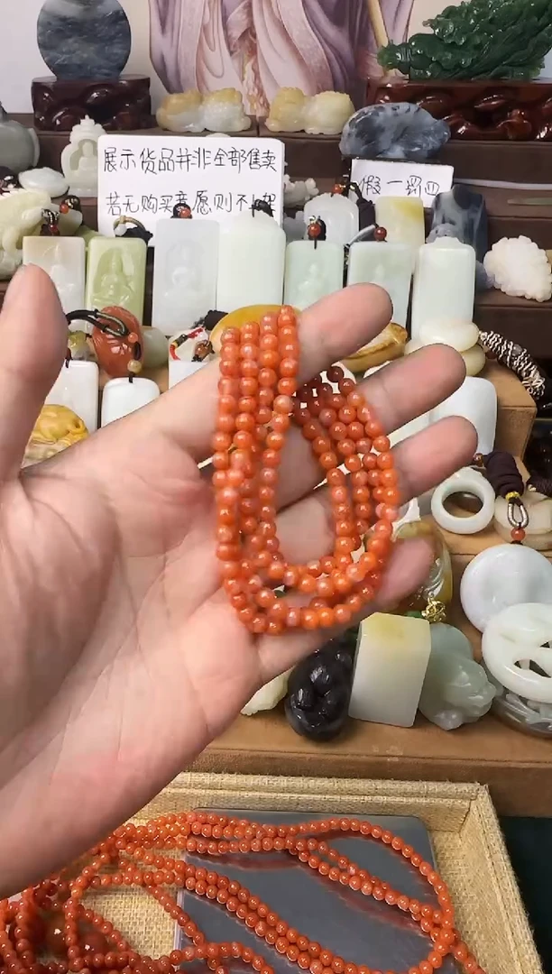 【闪购商品】玛瑙/玉髓颈饰未镶嵌南红项链多样性发一