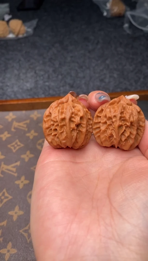 把件文玩核桃B368号35尺曹大龙