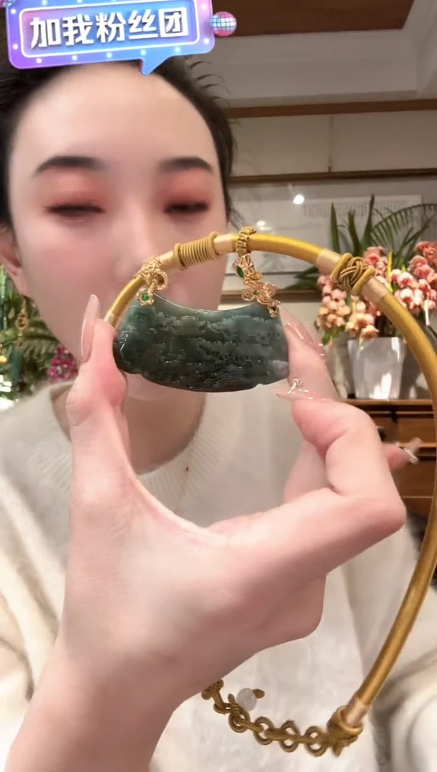 【闪购商品】翡翠颈饰未镶嵌国风