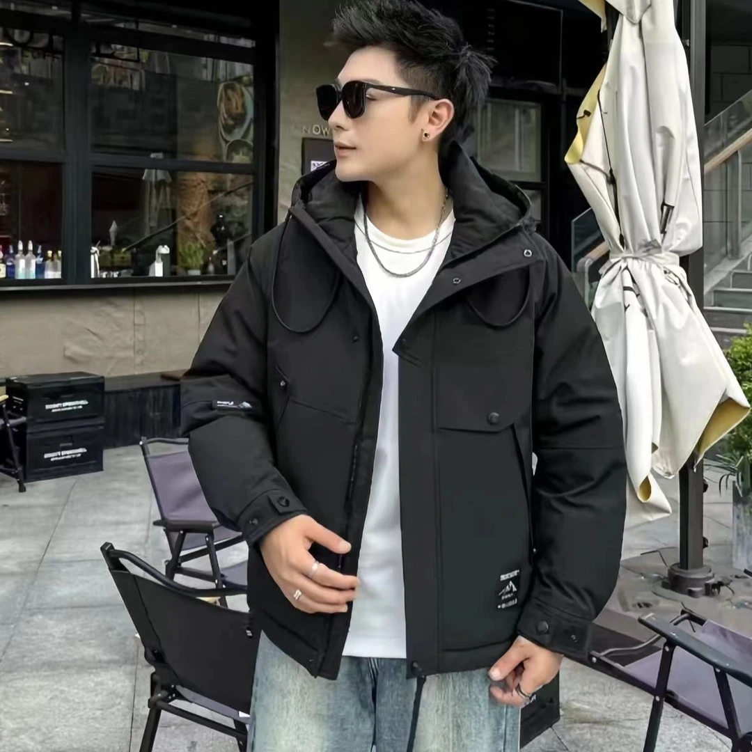 （帅大）黑色-DM2026-户外探险防水情侣工装外套