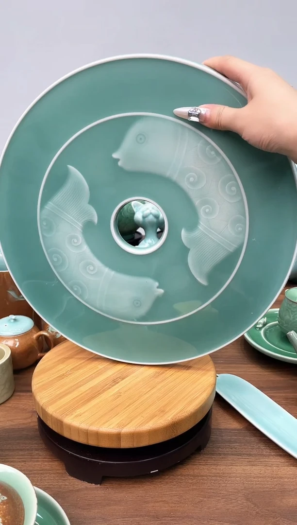 特价福利 微瑕 慧仙青瓷