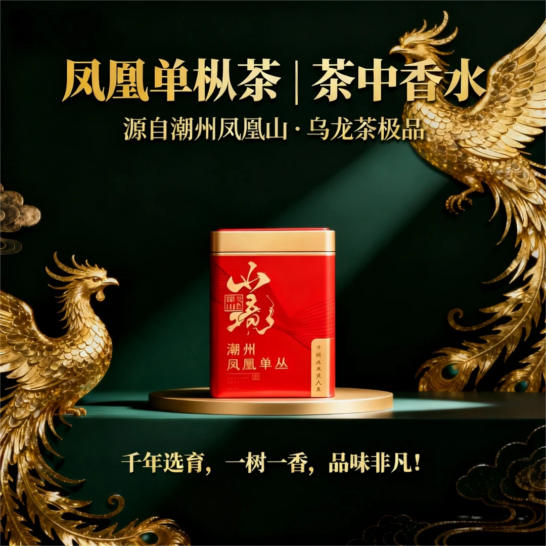 【 大乌叶】凤凰单丛中山大乌叶清香型