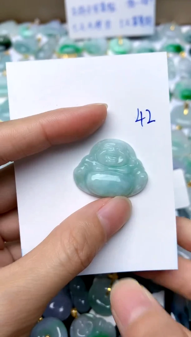【闪购商品】翡翠颈饰未镶嵌42天然A货翡翠