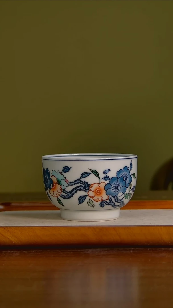 【闪购商品】杯手工手绘杯杯很美丽