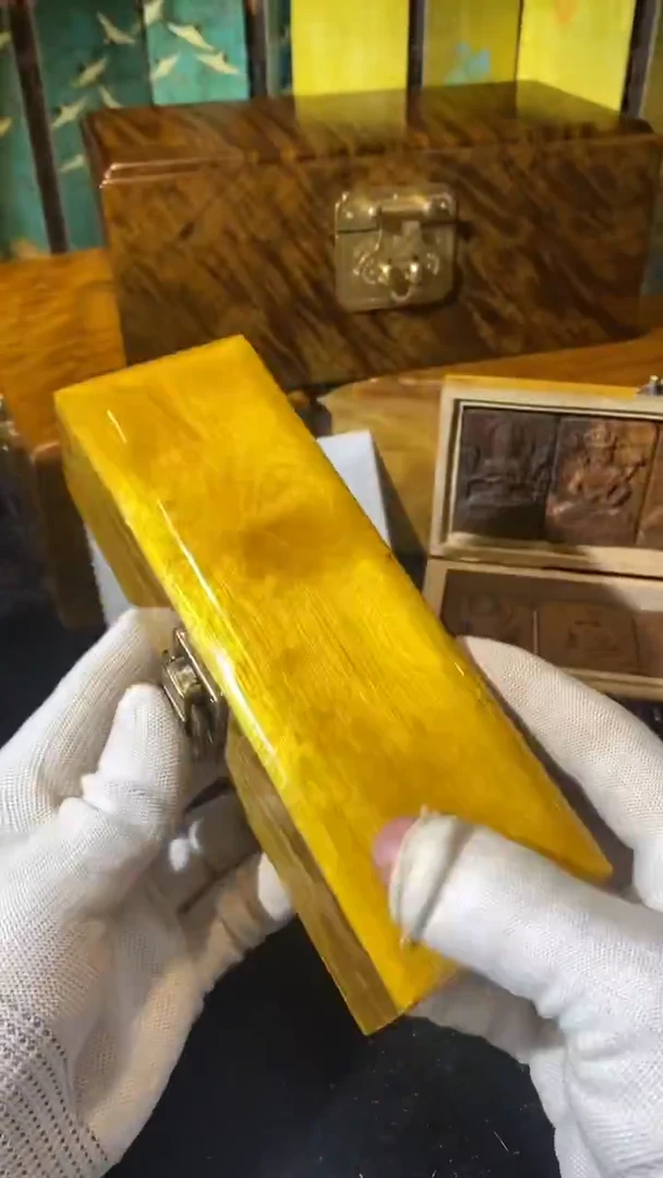 金丝楠135金丝楠木制品金条盒