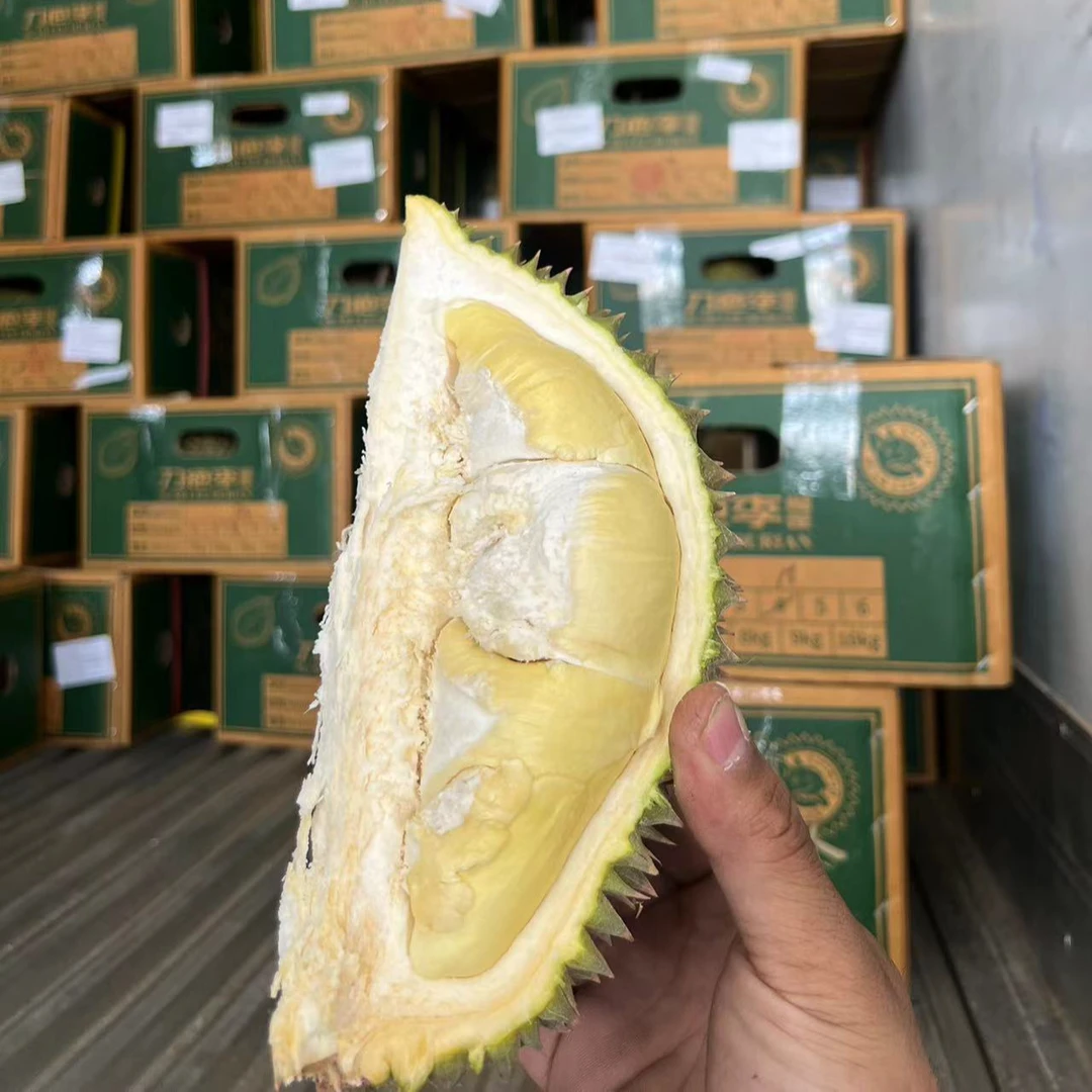 【整箱】泰国空运刀疤李金枕榴莲1箱3-4颗共15-16斤 包四房