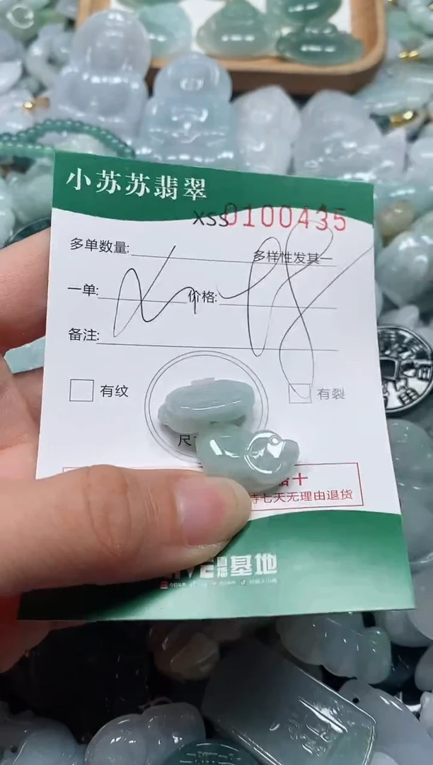 【闪购商品】翡翠颈饰未镶嵌闪购商品0100235