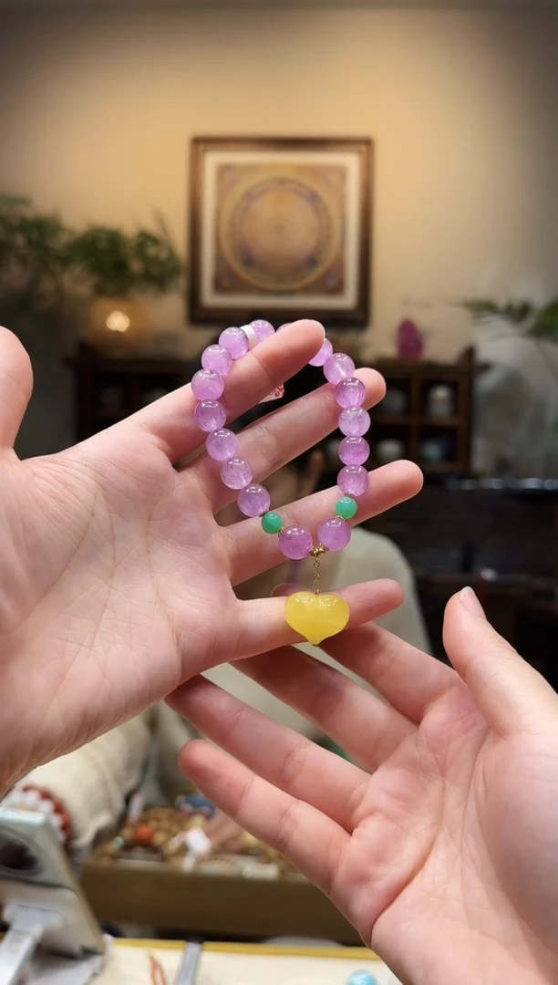 未镶嵌锂辉石手链手链