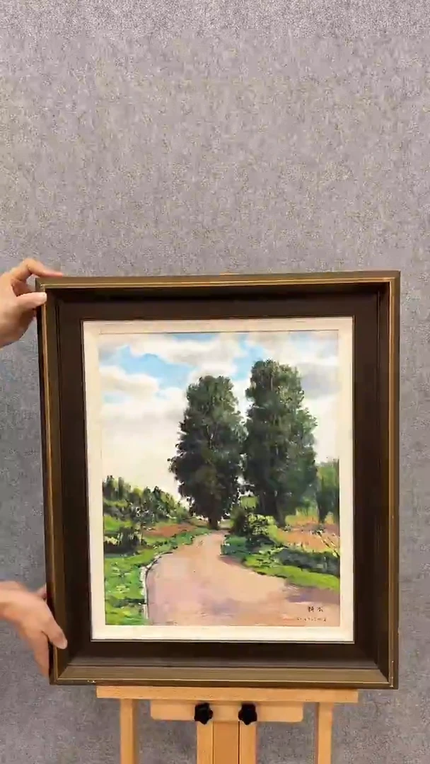 油画梁朝水-1.8平尺-油画作品