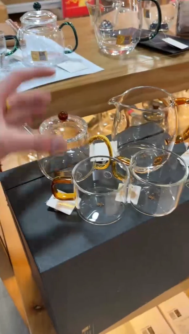 【闪购商品】禾器澄然琥珀色+禾器言卿壶+清禾杯