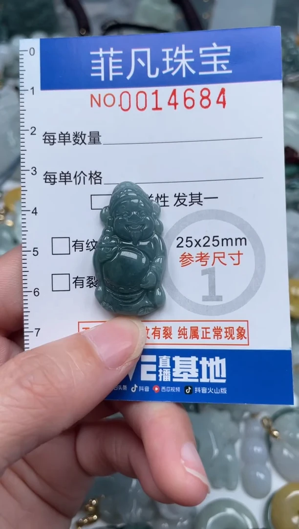 颈饰未镶嵌翡翠14684