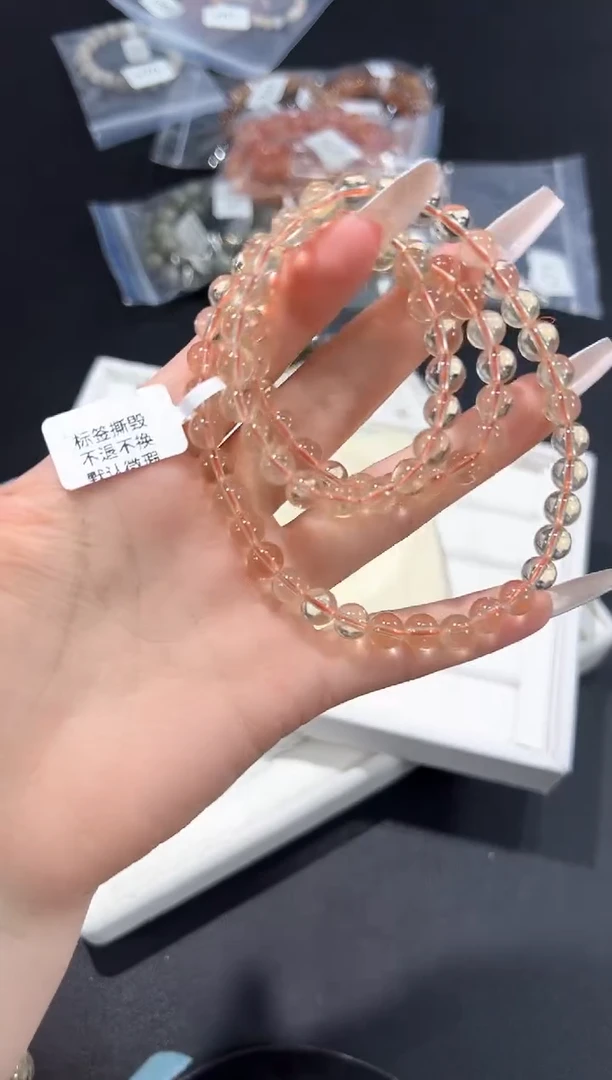 未镶嵌手串水晶82v多样性发其一【1条】默认微瑕