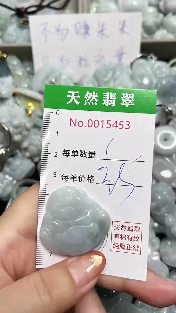 翡翠未镶嵌吊坠(不含链)5453