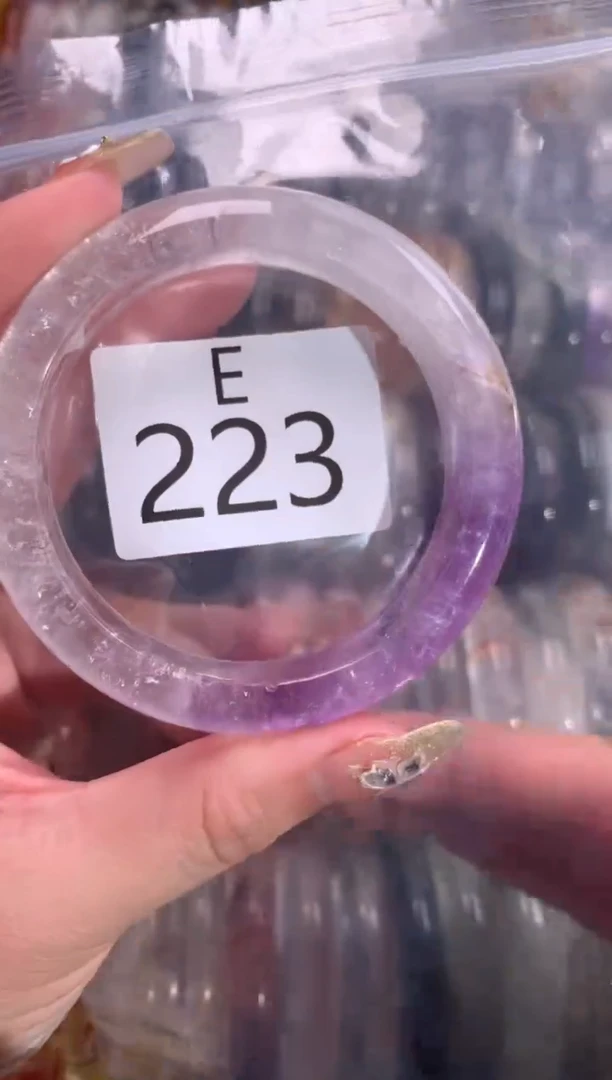 【闪购商品】水晶水晶手镯未镶嵌223-56