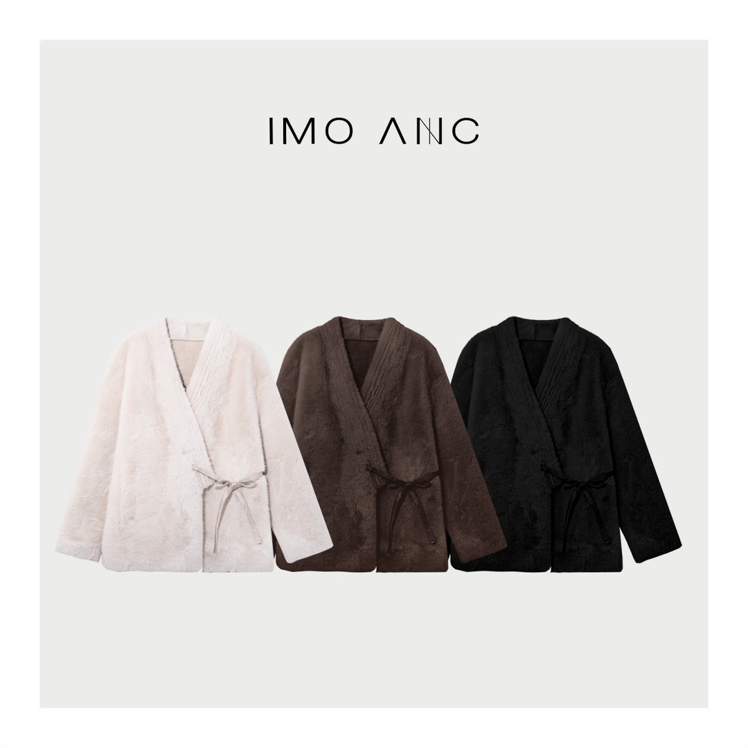 IM SO FANCY浴袍欧貂大外套SQ1344
