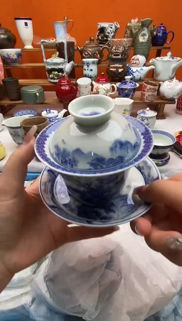 瓷片晴**妹满20包邮一对一闪购