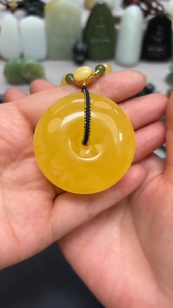 未镶嵌颈饰蜜蜡s***1.