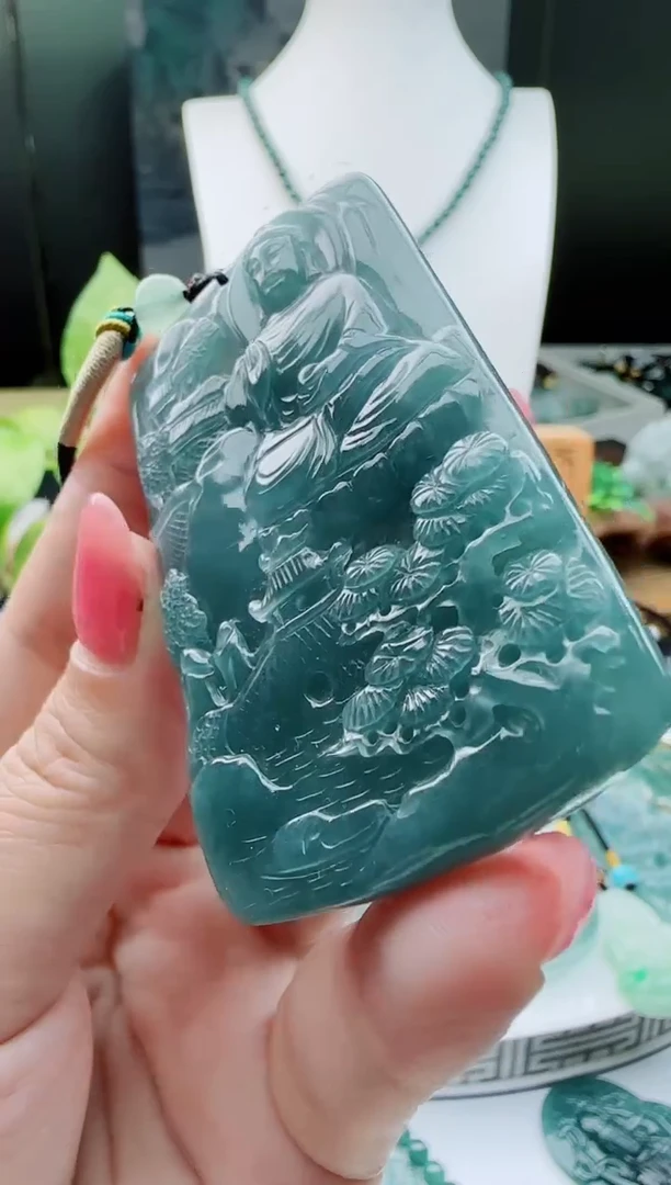 【闪购商品】翡翠颈饰未镶嵌111111111