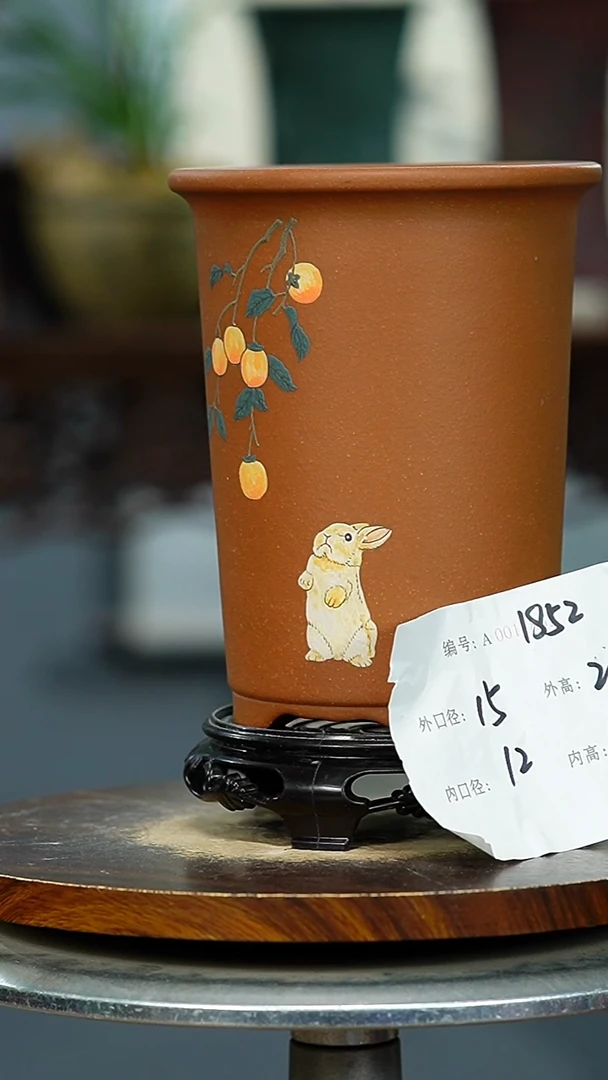 紫砂花盆1852+s紫砂花盆紫砂