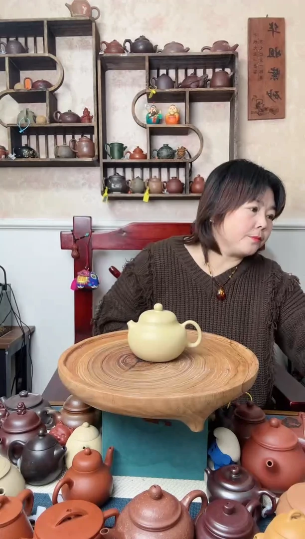 【闪购商品】紫砂茶壶本绿   文旦