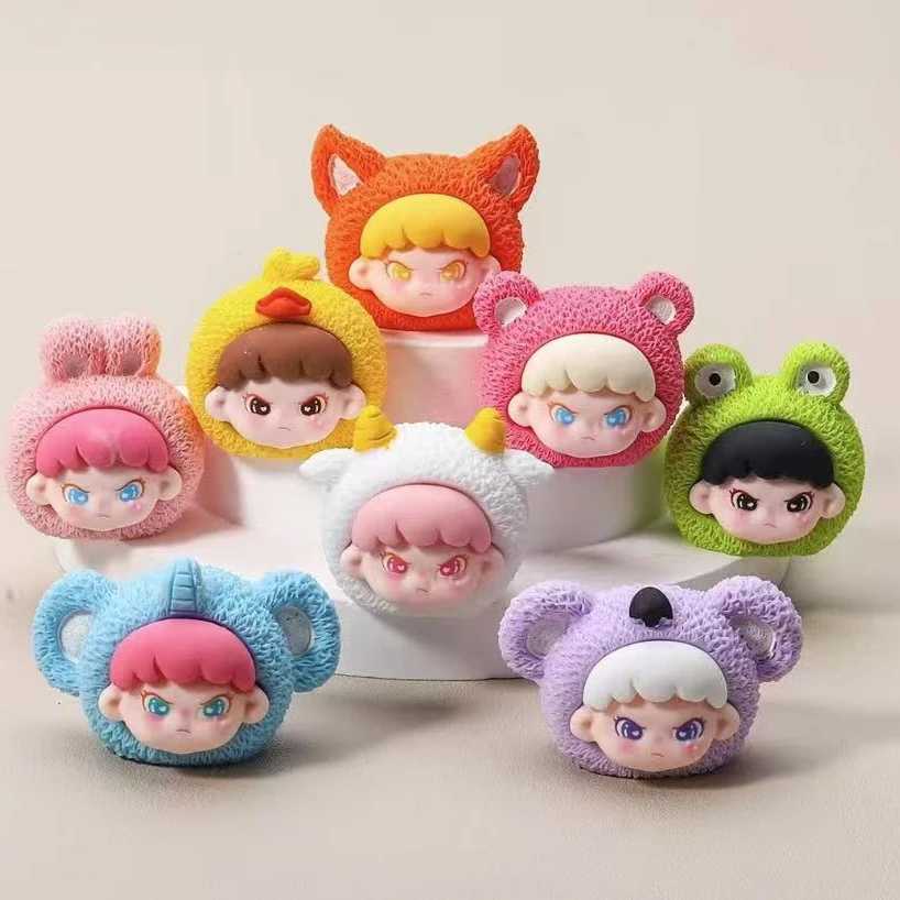 【直播拆】对对碰动物大表姐手工车载网红幼儿可爱创意学生摆设