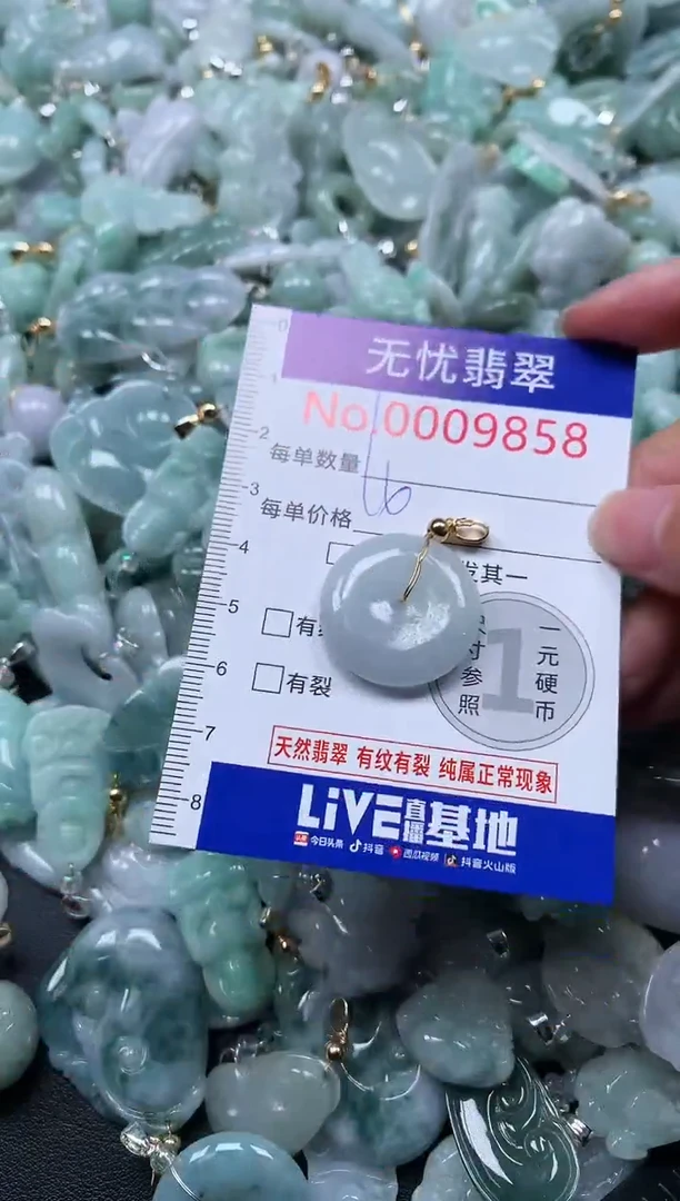 颈饰未镶嵌翡翠9858