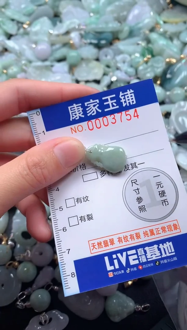 颈饰未镶嵌翡翠3754