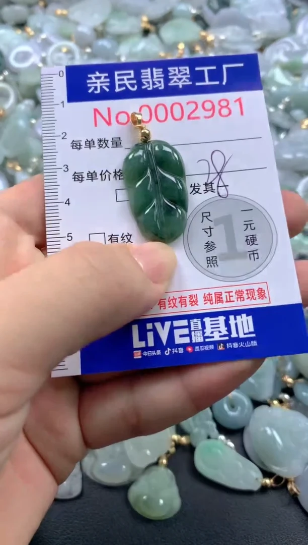 颈饰未镶嵌翡翠2981