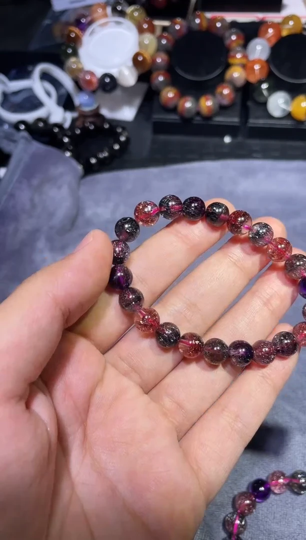 【闪购商品】水晶手链未镶嵌超七单圈A8（多样性发其一）